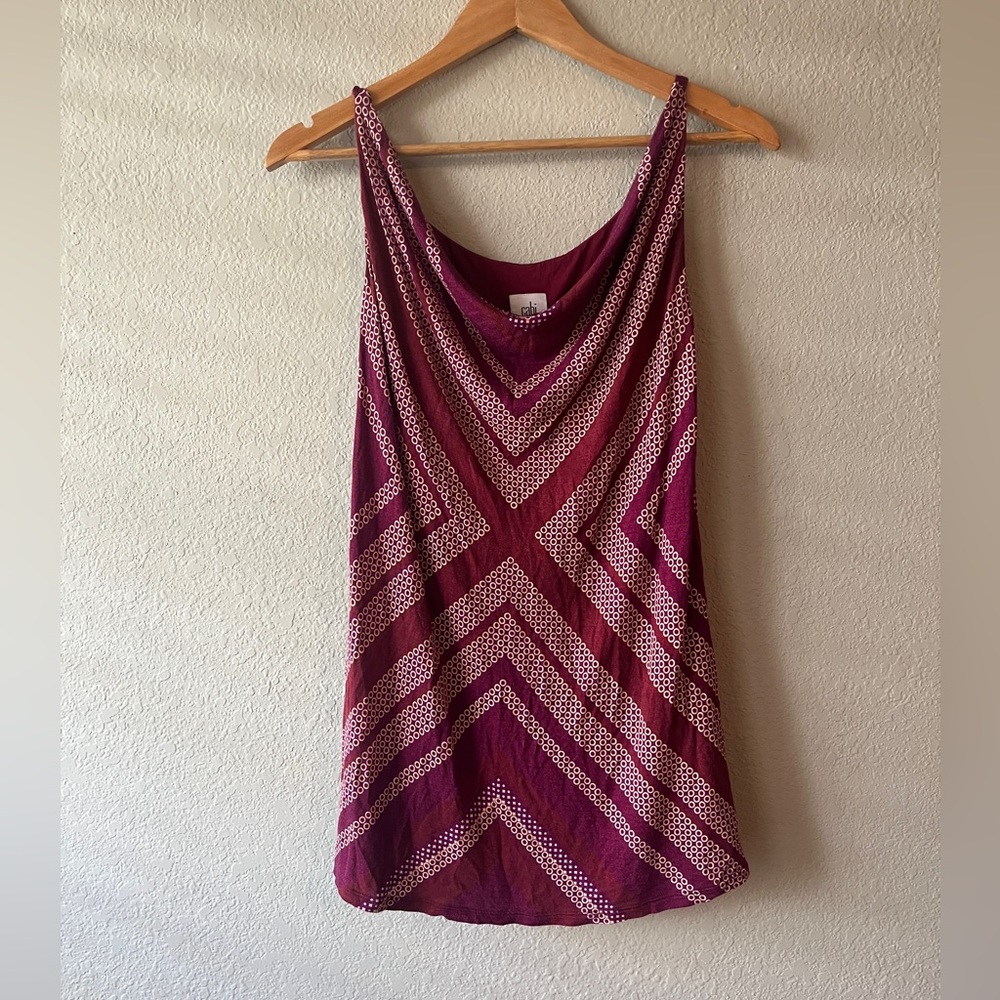 CAbi Cowl Drape Neck Romantic Neckline Blouse Small